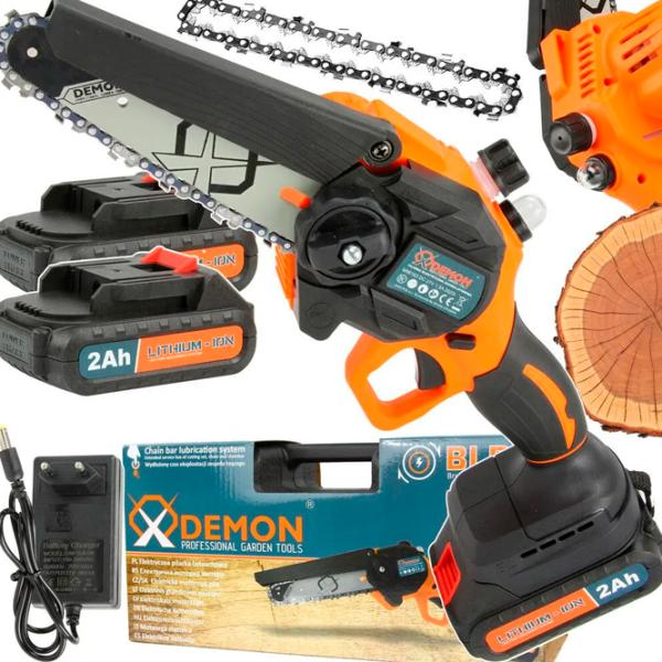 Fierăstrău cu lanţ MAR-POL M66163 cu acumulator/ Orange photo 2