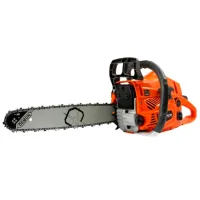 Цепная пила MAR-POL CS-58T бензиновая/ Оранжевый