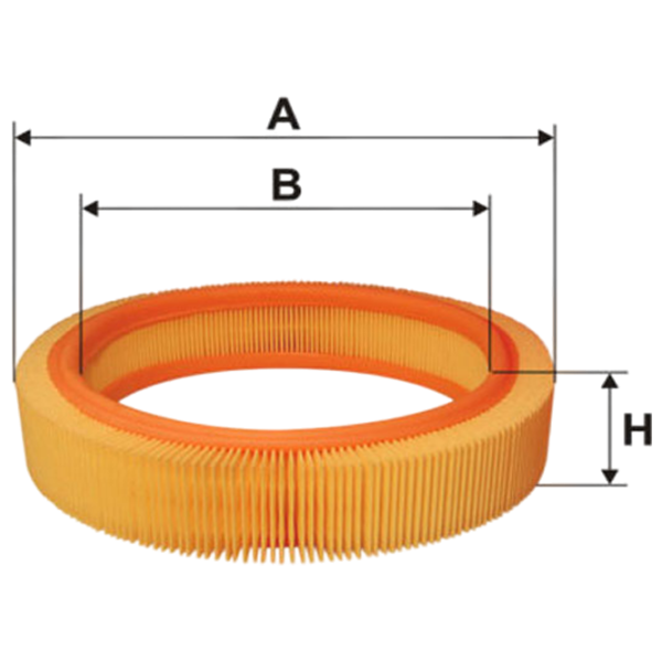 Filtru de aer Wix Filters WA6384 WX-WA6384 photo 1