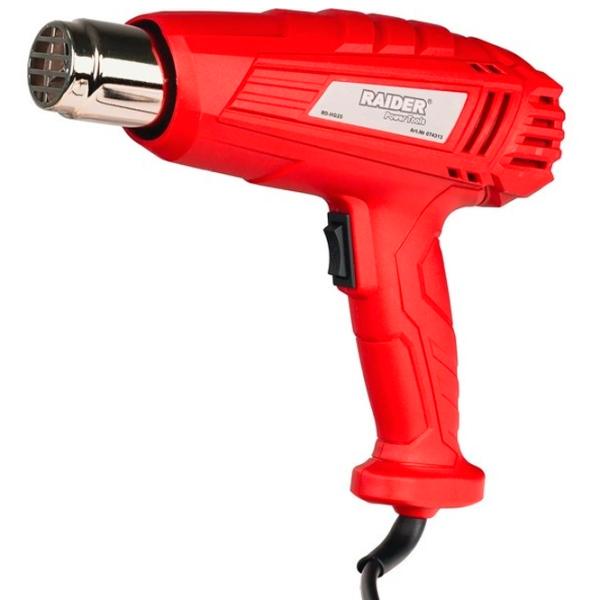 Suflantă de aer cald Raider RD-HG25 2000 W / Red photo 1