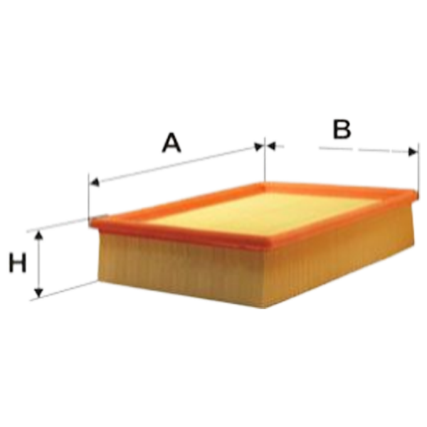 Filtru de aer Wix Filters WA6215 WX-WA6215 photo 1