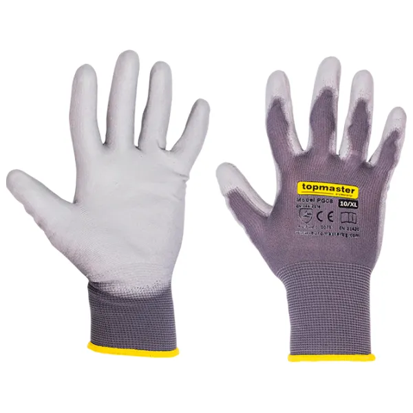 Защитные перчатки Topmaster PG08 Textil / Gray White photo 1