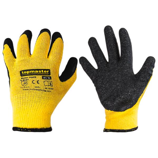 Защитные перчатки Topmaster PG09 Textil / Желтый Черный photo 1