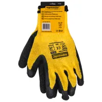 Защитные перчатки Topmaster PG09 Textil / Желтый Черный photo 2