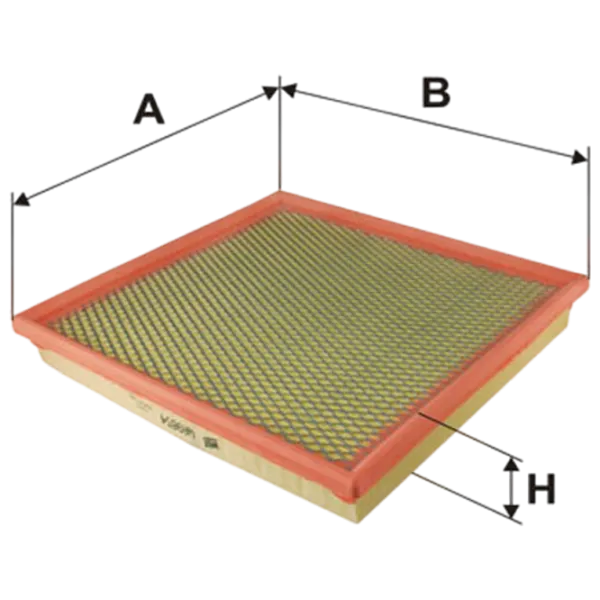 Filtru de aer Wix Filters WA9654 WX-WA9654 photo 1