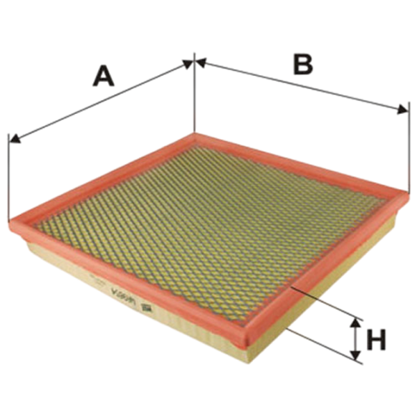 Filtru de aer Wix Filters WA9654 WX-WA9654 photo 1