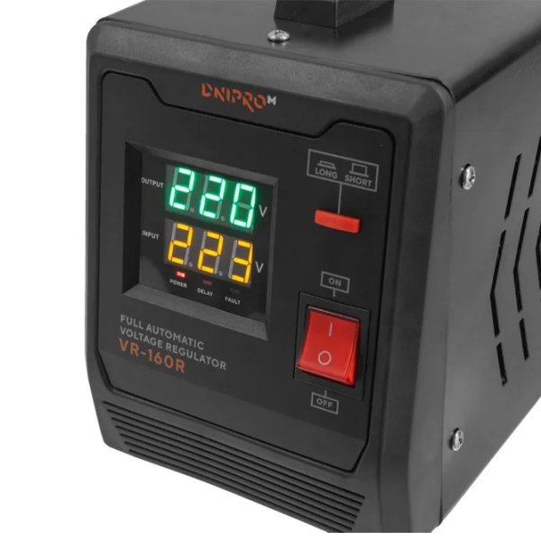 Stabilizator de tensiune Dnipro-M VR-160R  Releu / 16 kW photo 4