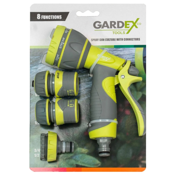 Пистолет распылитель Gardex 405104  8 / Пластик photo 1