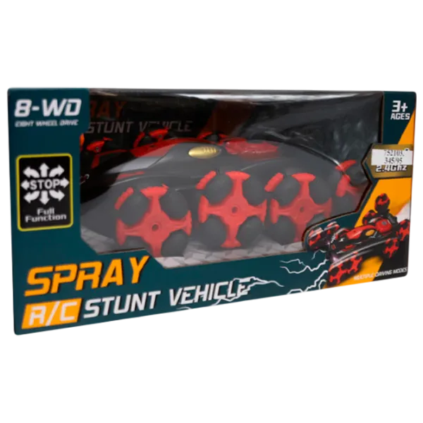 Машинка New World Spray Stunt Vehicle 168H-27  / 2.4 ГГц / Red Черный photo 1 Машинка New World Spray Stunt Vehicle 168H-27  / 2.4 ГГц / Red Черный photo 1