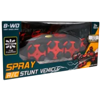 Mașină New World Spray Stunt Vehicle 168H-27  / 2.4 GHz / Red Black