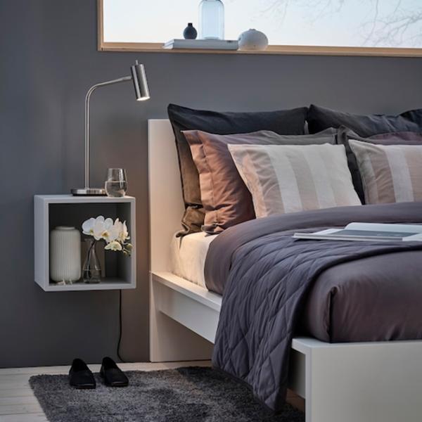 Lampă de masă Ikea Virrmo Nichel photo 4