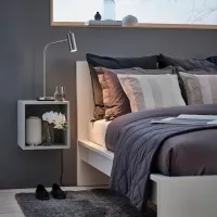 Lampă de masă Ikea Virrmo Nichel photo 4