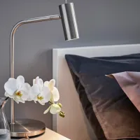 Lampă de masă Ikea Virrmo Nichel photo 5