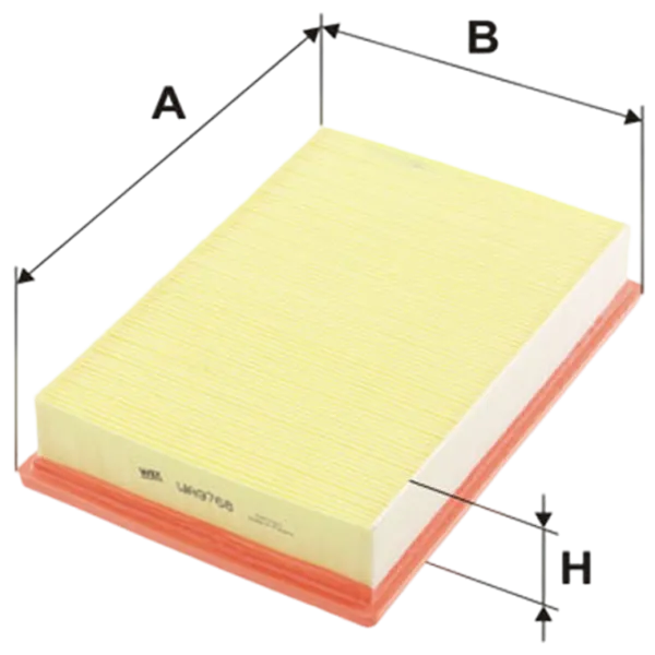Filtru de aer Wix Filters WA9768 WX-WA9768 photo 1