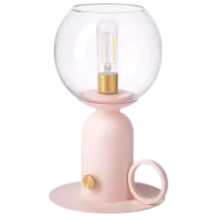 Lampă de masă Ikea Askmuller Pink