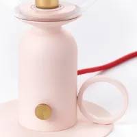 Lampă de masă Ikea Askmuller Pink photo 4