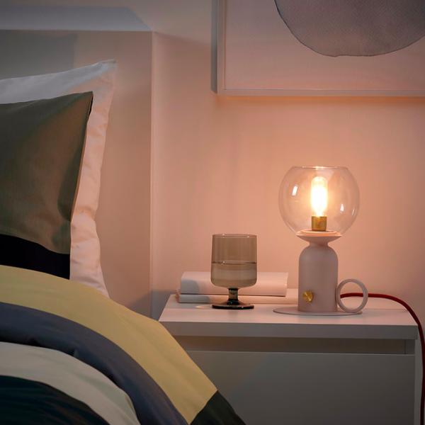 Настольная лампа Ikea Askmuller Розовый photo 6 Настольная лампа Ikea Askmuller Розовый photo 6