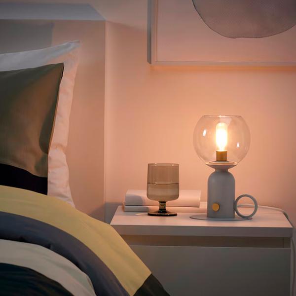 Настольная лампа Ikea Askmuller Серый photo 5 Настольная лампа Ikea Askmuller Серый photo 5