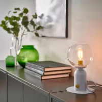 Lampă de masă Ikea Askmuller Gray photo 6