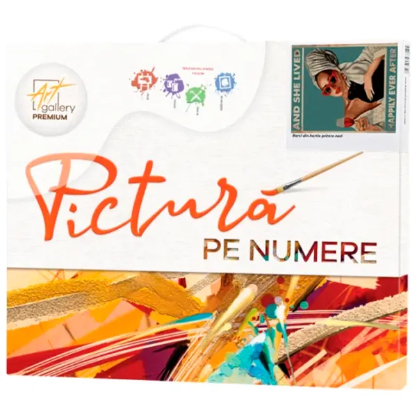 Картина по номерам Art Gallery Счастливая женщина EX8664 40 x 30 cm / Вертикальная photo 2 Картина по номерам Art Gallery Счастливая женщина EX8664 40 x 30 cm / Вертикальная photo 2