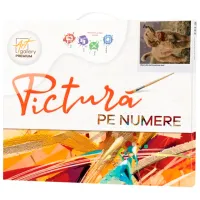 Pictură pe numere Art Gallery Cătețuș și fluture EX6553 40 x 30 cm / Verticală photo 3