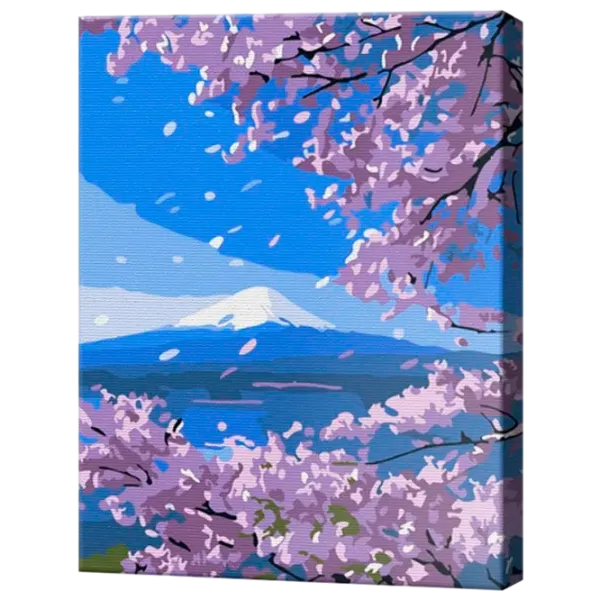 Картина по номерам Art Gallery Фудзи и сакура EX8271 40 x 30 cm / Вертикальная photo 1 Картина по номерам Art Gallery Фудзи и сакура EX8271 40 x 30 cm / Вертикальная photo 1