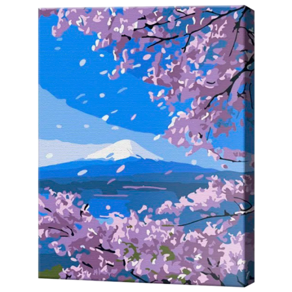 Картина по номерам Art Gallery Фудзи и сакура EX8271 40 x 30 cm / Вертикальная photo 1 Картина по номерам Art Gallery Фудзи и сакура EX8271 40 x 30 cm / Вертикальная photo 1