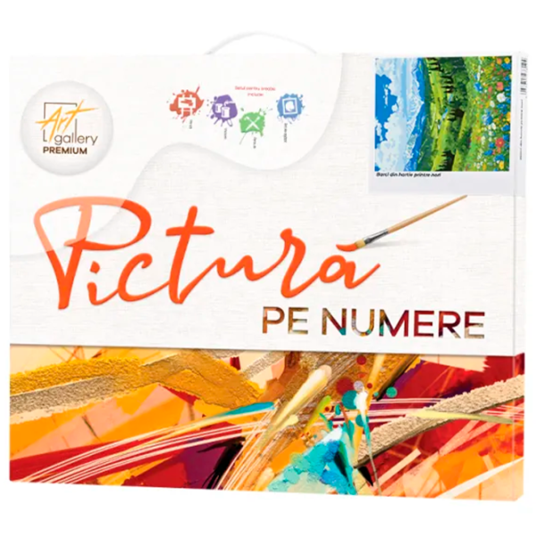 Картина по номерам Art Gallery Цветущая поляна в горах EX8727 40 x 30 cm / Вертикальная photo 2