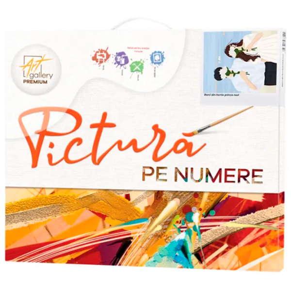 Pictură pe numere Art Gallery Tineri îndrăgostiți EX7730 40 x 30 cm / Verticală photo 3 Pictură pe numere Art Gallery Tineri îndrăgostiți EX7730 40 x 30 cm / Verticală photo 3
