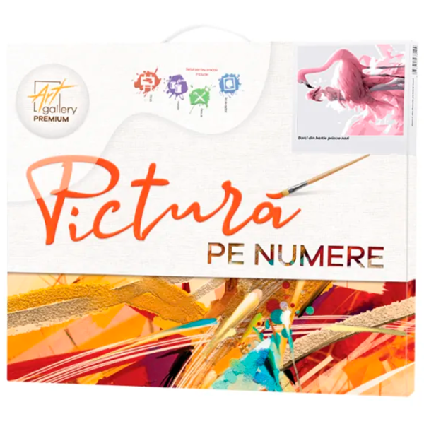 Картина по номерам Art Gallery Девушка и фламинго EX8431 40 x 30 cm / Вертикальная photo 3 Картина по номерам Art Gallery Девушка и фламинго EX8431 40 x 30 cm / Вертикальная photo 3