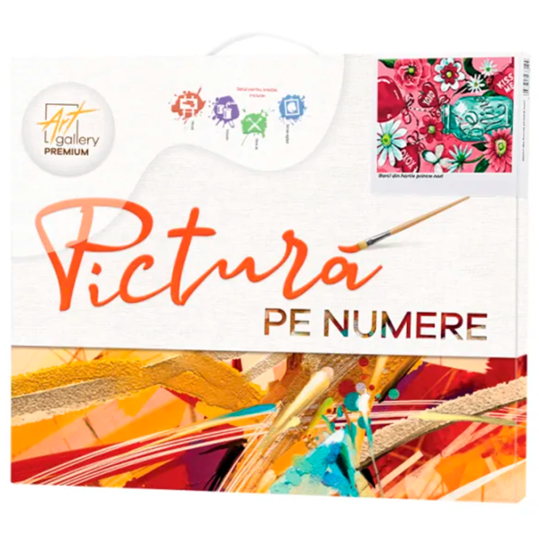 Картина по номерам Art Gallery Цветы и сердечки EX8528 40 x 30 cm / Вертикальная photo 3