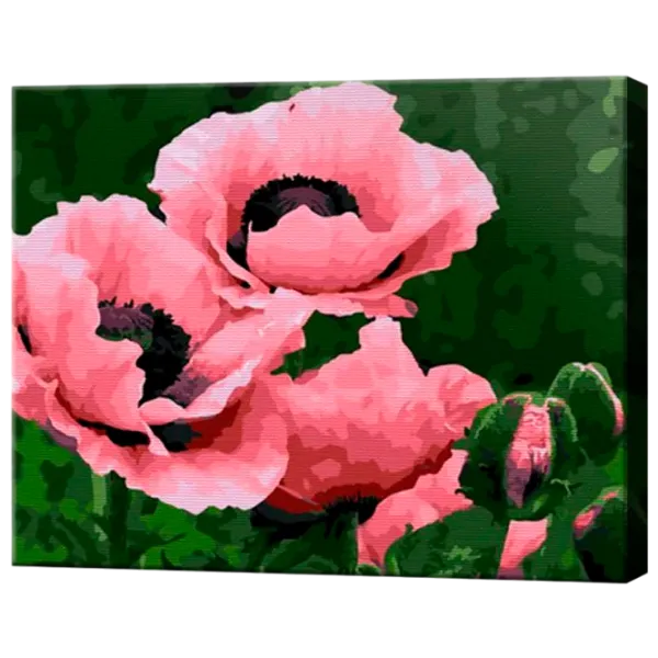 Картина по номерам Art Gallery Розовые цветы EX7566 40 x 30 cm / Горизонтальная photo 1