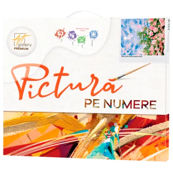 Pictură pe numere Art Gallery Tufiș de trandafir și cerul EX8400 40 x 30 cm / Verticală photo 2