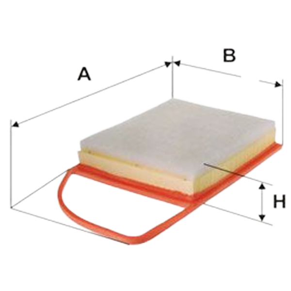 Filtru de aer Wix Filters WA9663 WX-WA9663 photo 1