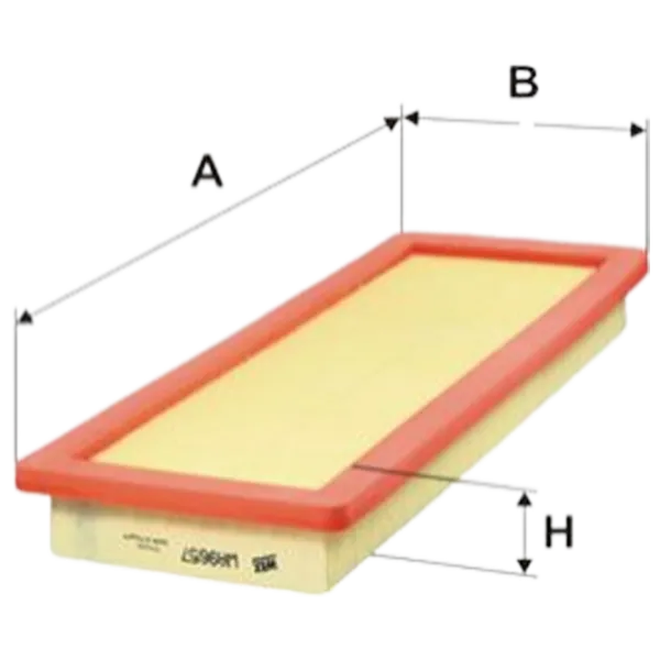 Filtru de aer Wix Filters WA9657 WX-WA9657 photo 1