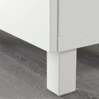 Гостиная Ikea Besta/Eket Модульная / White photo 5