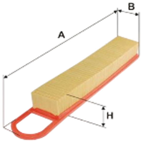 Filtru de aer Wix Filters WA9596 WX-WA9596 photo 1