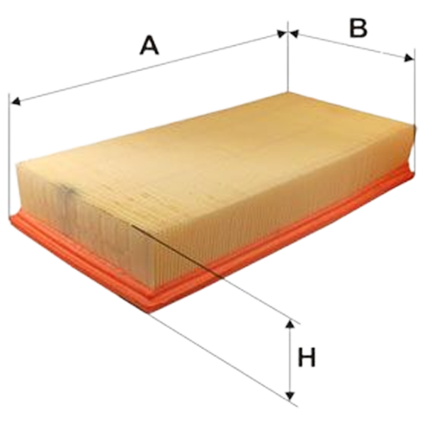 Воздушный фильтр Wix Filters WA6185 WX-WA6185 photo 5