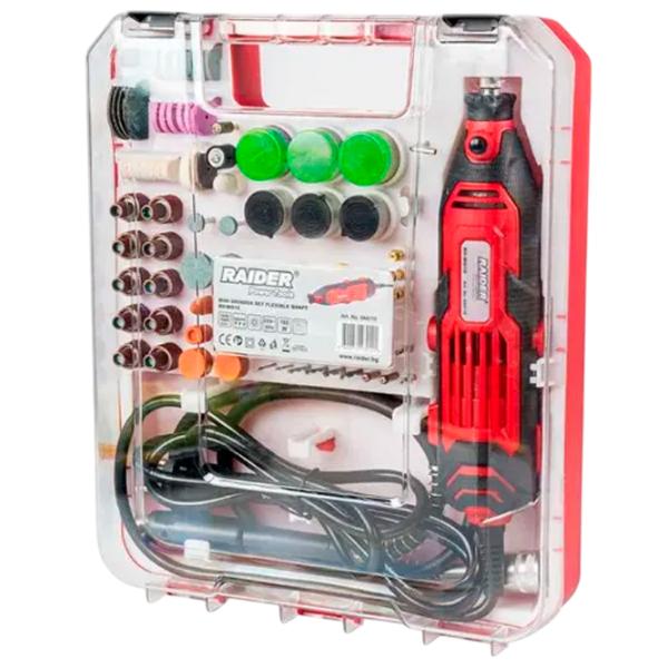 Шлифовальная машина Raider RD-MG10 Для гравировки / 160 Вт / Красный photo 1 Шлифовальная машина Raider RD-MG10 Для гравировки / 160 Вт / Красный photo 1