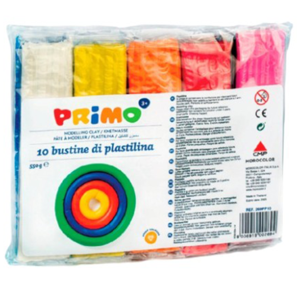 Набор пластилина Primo 269PP10 Разноцветный / 3+ photo 1