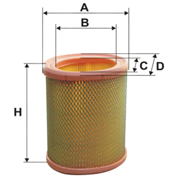 Filtru de aer Wix Filters WA6485 WX-WA6485 photo 1