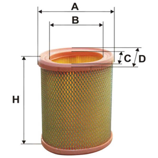 Filtru de aer Wix Filters WA6485 WX-WA6485 photo 1