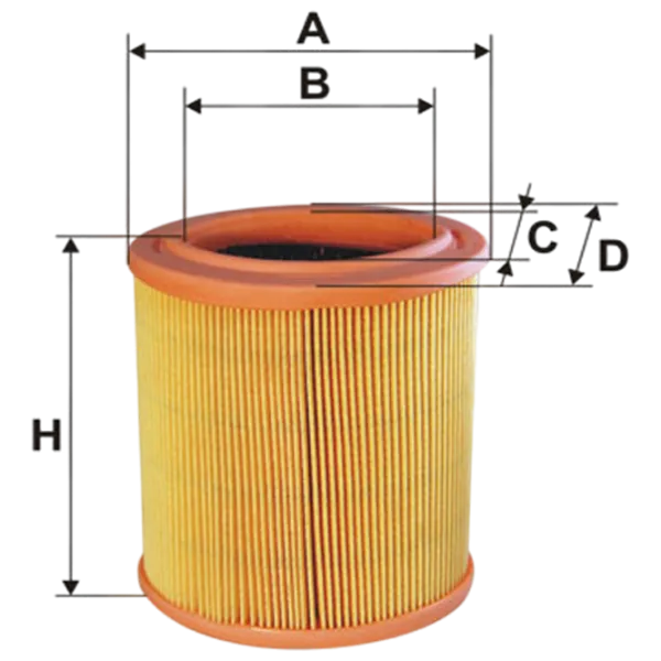 Воздушный фильтр Wix Filters WA6524 WX-WA6524 photo 1