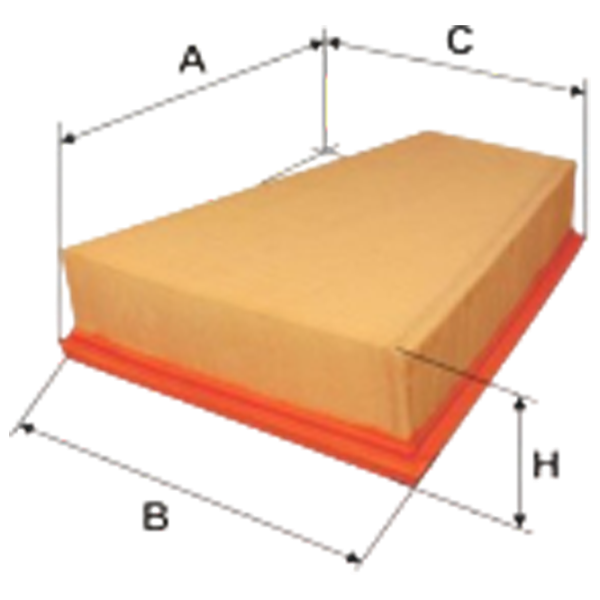 Воздушный фильтр Wix Filters WA6669 WX-WA6669 photo 1