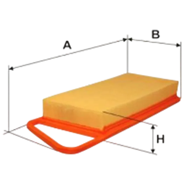 Воздушный фильтр Wix Filters WA6738 WX-WA6738 photo 1 Воздушный фильтр Wix Filters WA6738 WX-WA6738 photo 1