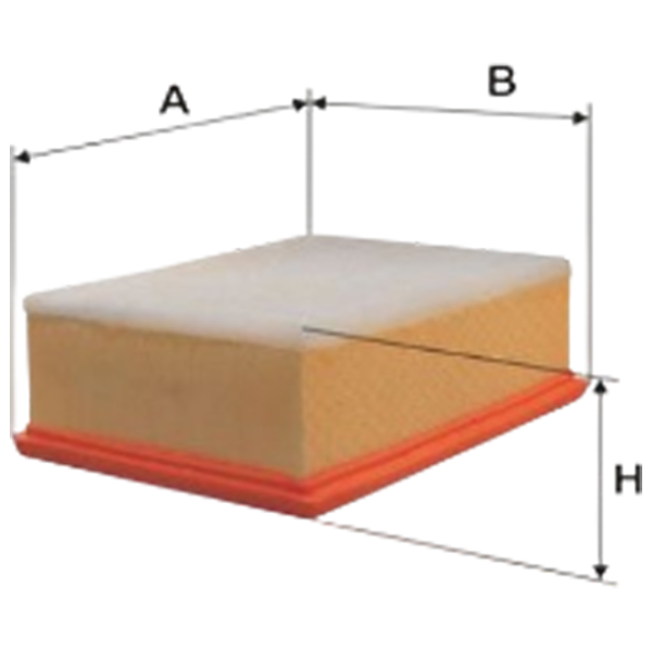 Воздушный фильтр Wix Filters WA6668 WX-WA6668 photo 1