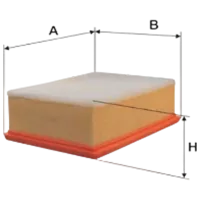 Воздушный фильтр Wix Filters WA6668 WX-WA6668