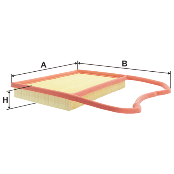 Воздушный фильтр Wix Filters WA9744 WX-WA9744 photo 1