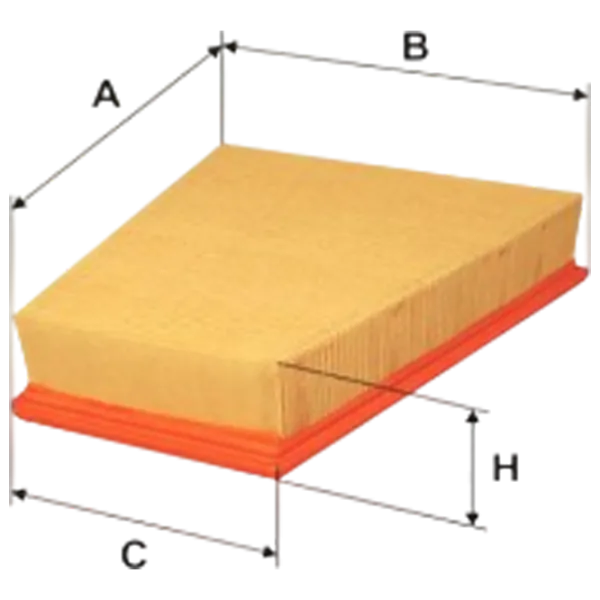 Filtru de aer Wix Filters WA6687 WX-WA6687 photo 1