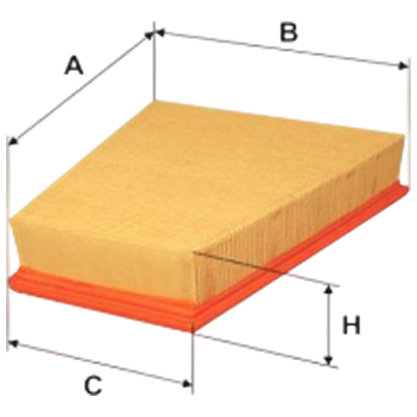 Filtru de aer Wix Filters WA6687 WX-WA6687 photo 1